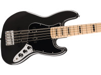 Fender Affinity Series Active Jazz Bass V Maple Fingerboard Black Pickguard Black Metallic Fender Affinity Series Active Jazz Bass V Maple Fingerboard Black Pickguard Black Metallic